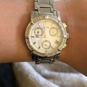 Bulova diamond watch